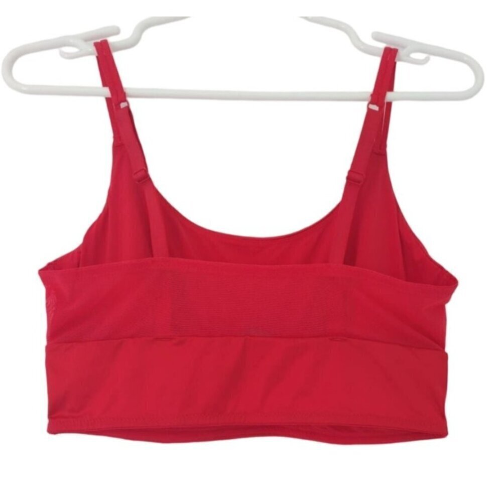 AUDEN, Bras, adjustable straps in spandex and nylon, red, for women, size L. NWT - Picture 2 of 5